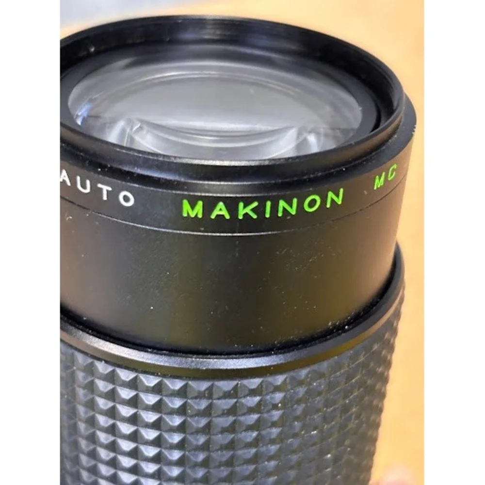 Makinon MC‎ Auto 80-200mm f4.5 Macro Zoom Lens Canon FD Mount Japan